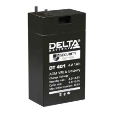 Аккумулятор для ИБП DELTA DT401 1А/ч-4V ст EN18 - прямая 35x22x69