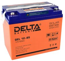 Аккумулятор для ИБП Delta Battery GEL 12-85 85А/ч-12V для UPS EN болт М6 - - 260x168x219