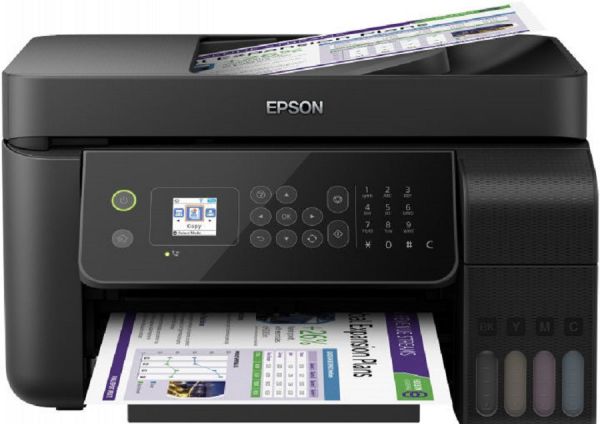 МФУ Epson L5190 A4 струйный черный